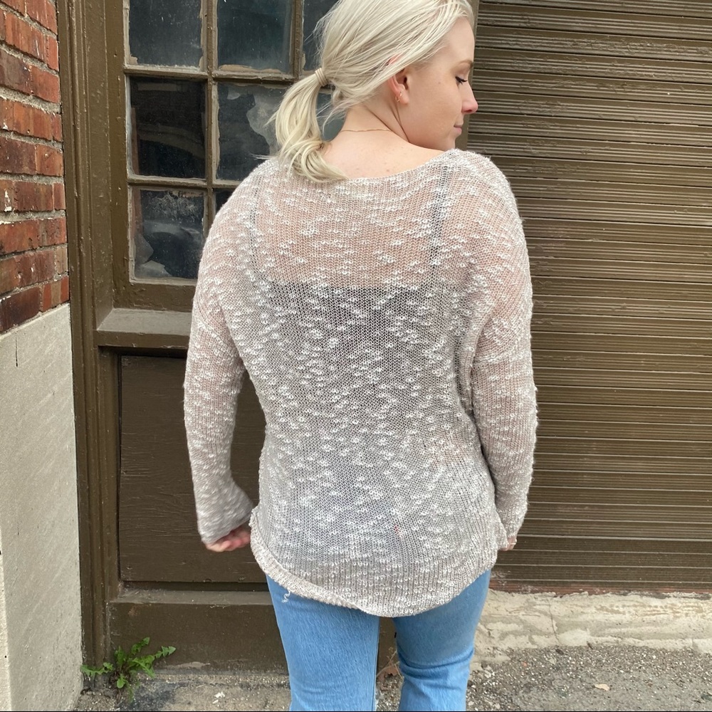 Dreamers Basic Boutique Sweater Neutral - image 4